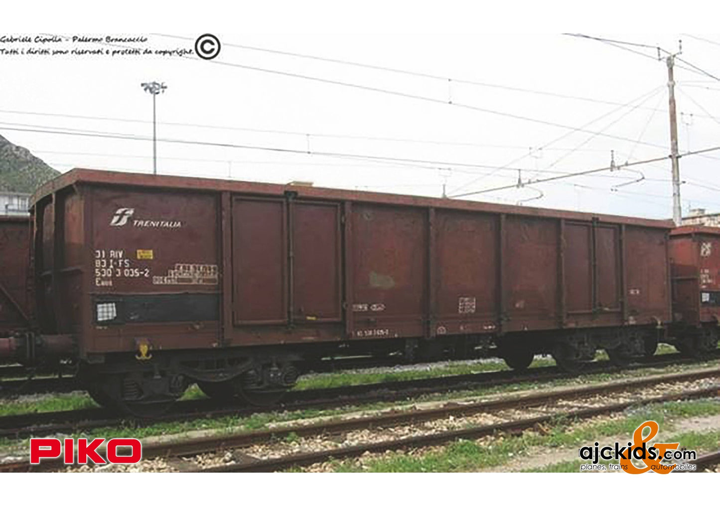 Piko 58238 - 2 pc. Eas Gondola set with sand loads FS V