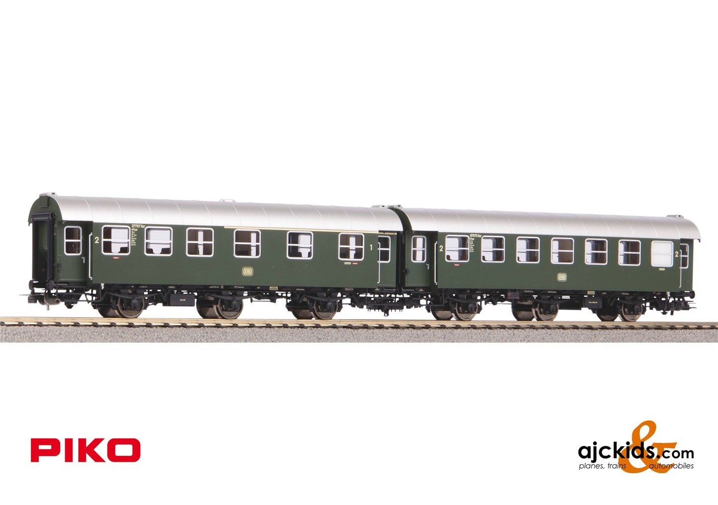 Piko 58240 - 2 pc. AB3yg + B3yg Rebuilt car set DB III