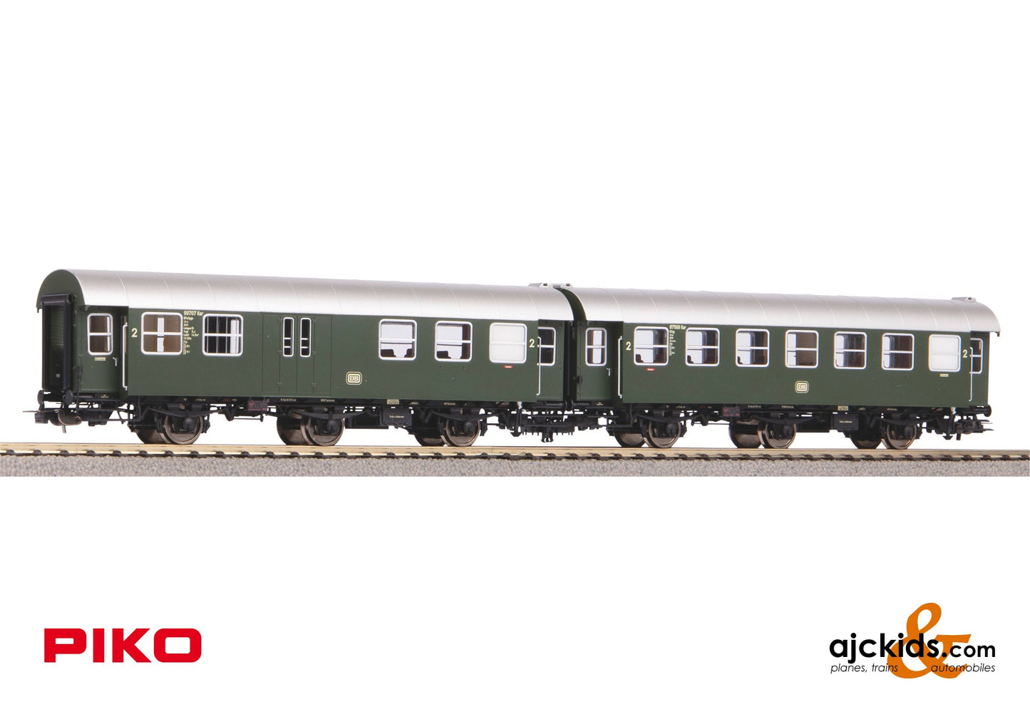 Piko 58242 - 2 pc.B3yg + BD3yg Rebuilt car set DB III