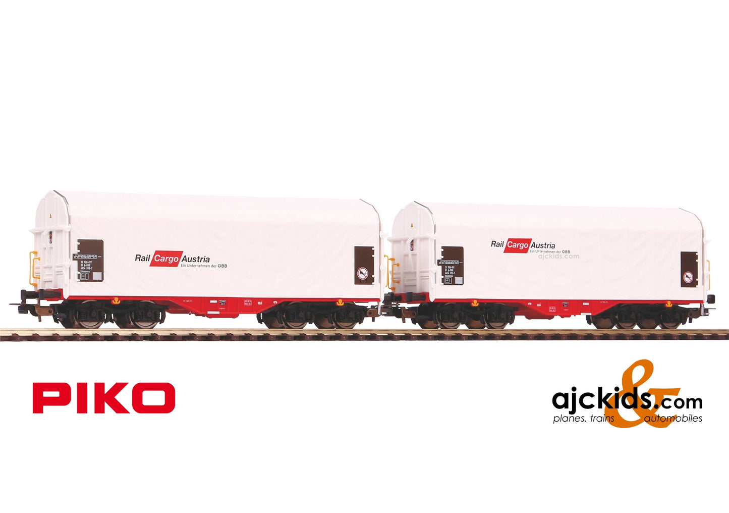Piko 58365 - 2-Car Set Tarp Cars Rail Cargo Austria VI