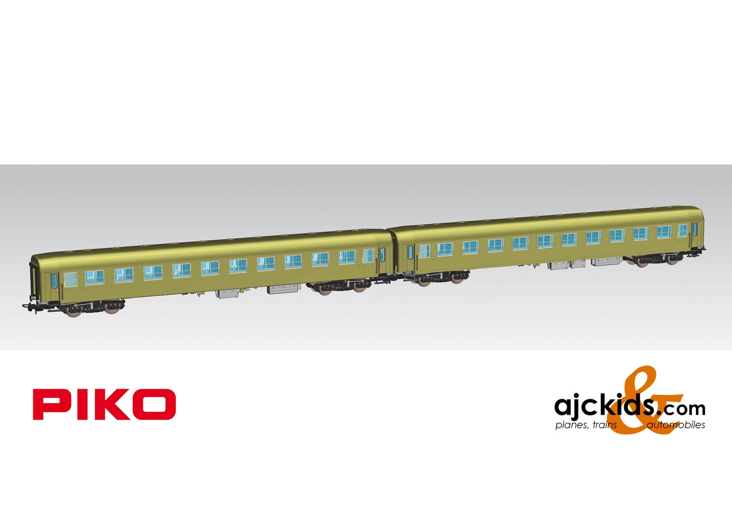 Piko 58390 - 2-Car Set Passenger Cars 111A PKP IV