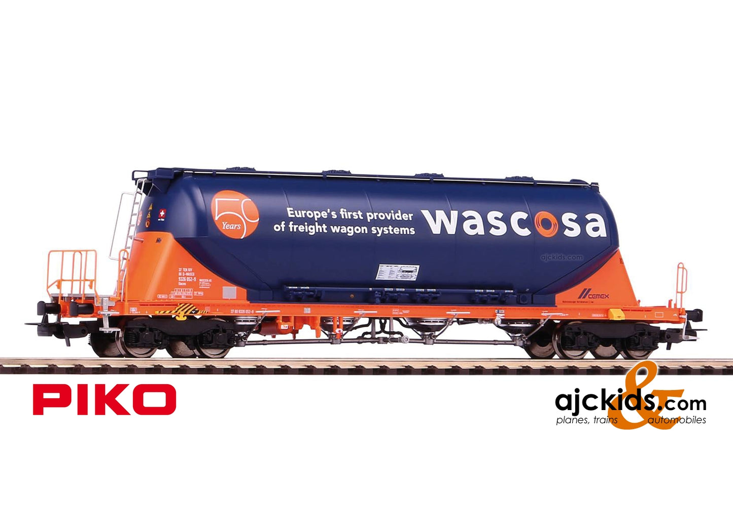 Piko 58434 - Silo Car Uacns WASCOSA SBB