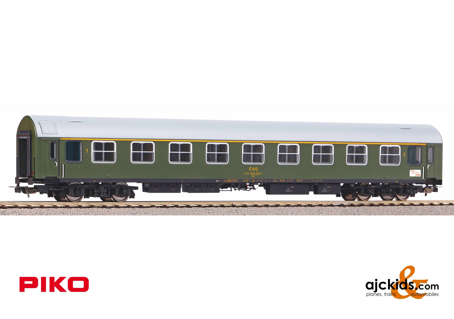 Piko 58553 - "Y" 1st Cl. Passenger car CSD IV
