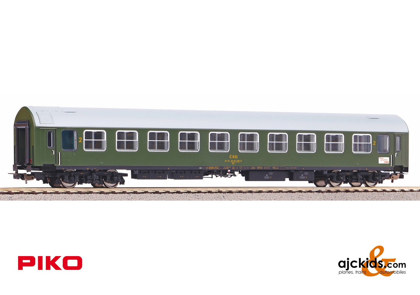 Piko 58555 - "Y" 2nd Cl. Passenger car CSD IV