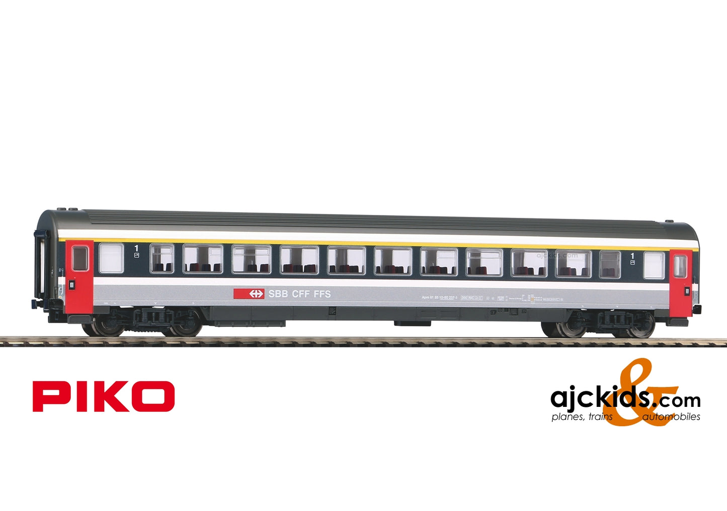 Piko 58668 - SBB Passenger Car Apm Gray