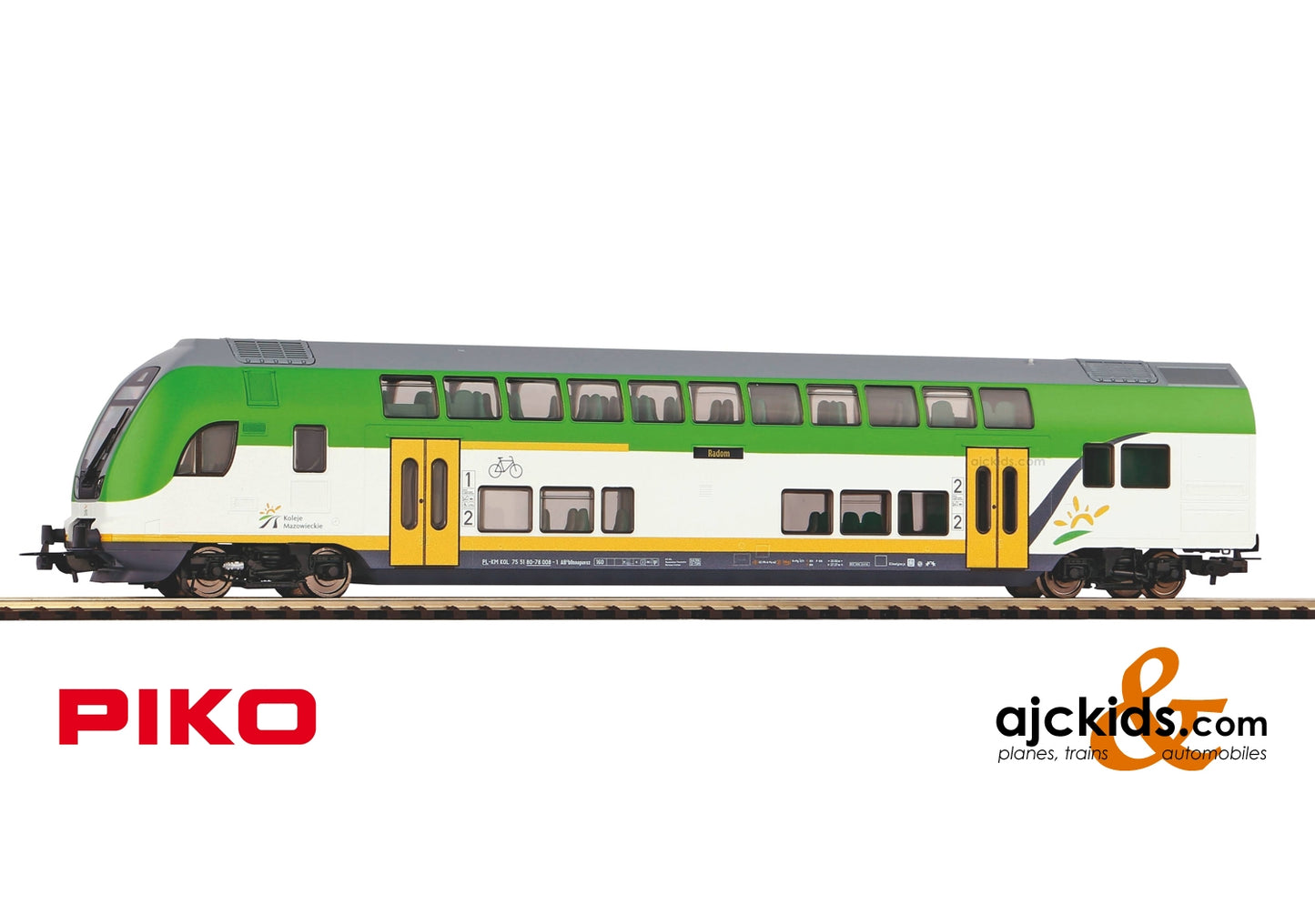 Piko 58807 - Bi-Level Cab Car Koleje VI