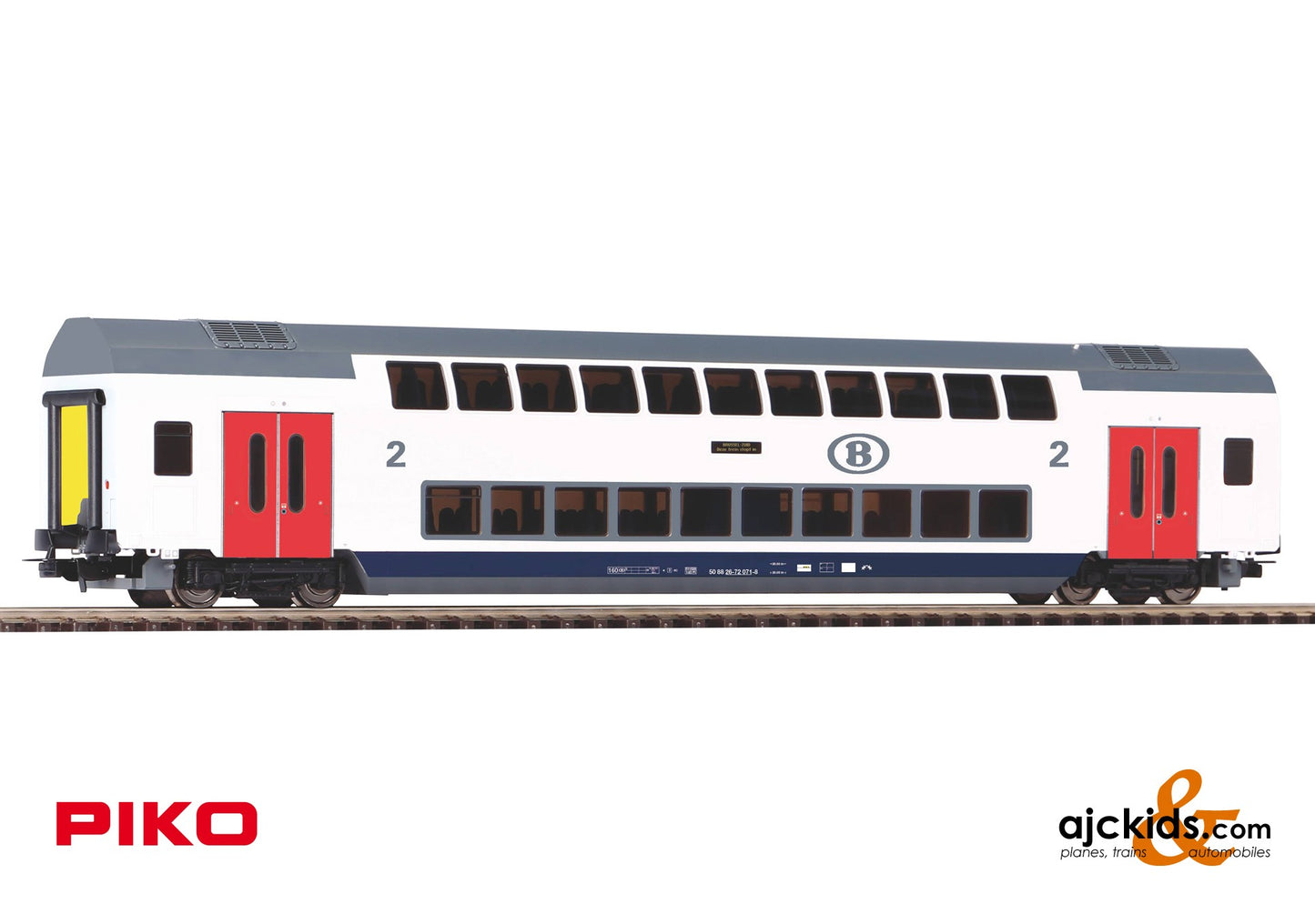 Piko 58812 - 2nd Cl. Bilevel Passenger car SNCB VI