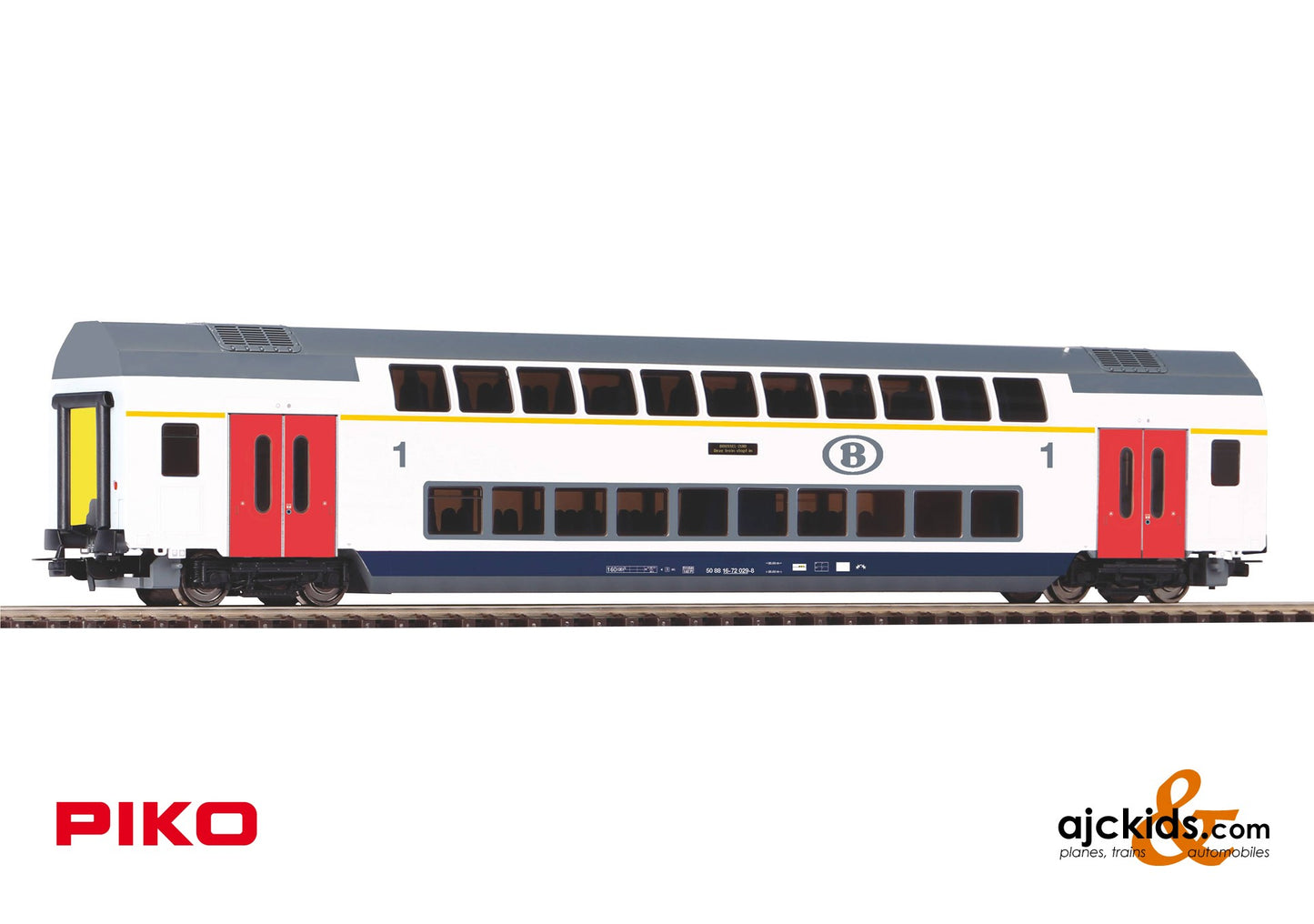 Piko 58813 - 1st Cl. Bilevel Passenger car SNCB VI