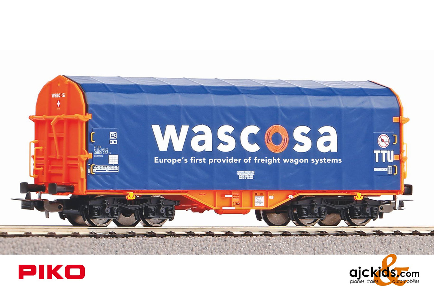 Piko 58991 - Shimmns Tarp car Wascosa NL VI