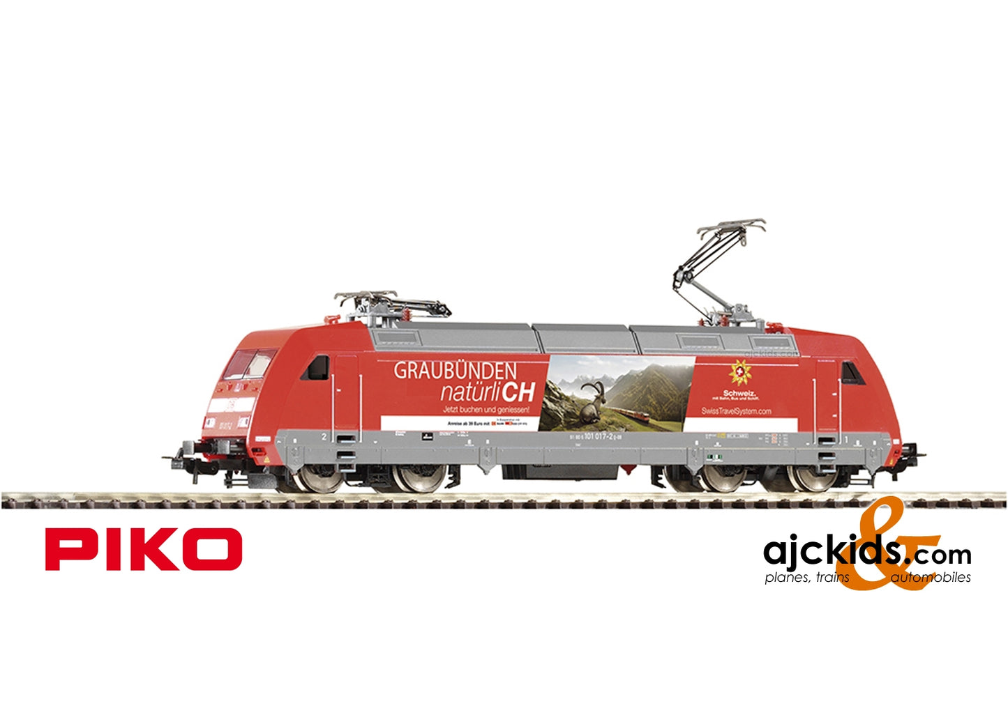 Piko 59456 - BR 101 Electric Locomotive Swisstravel DB VI