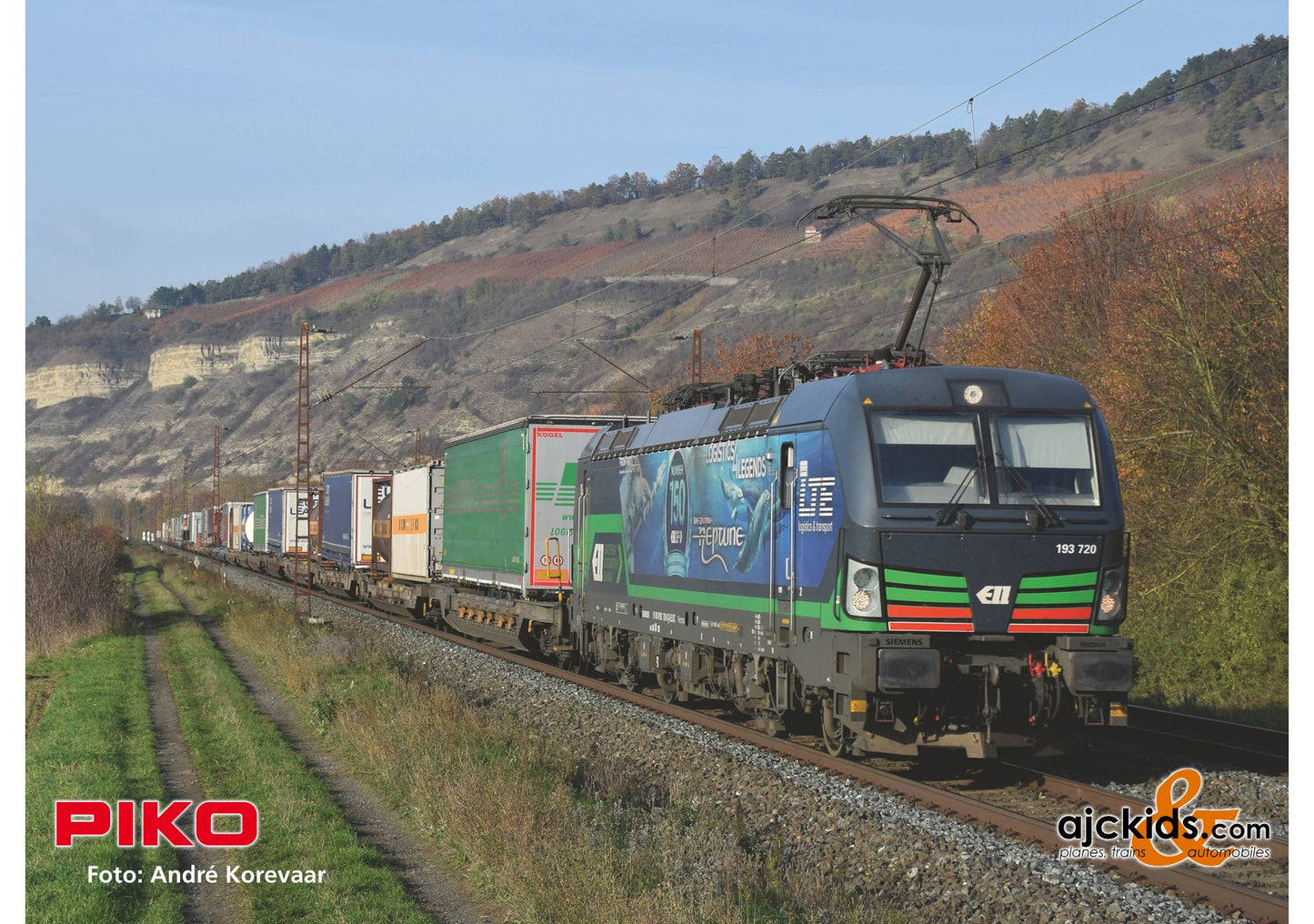 Piko 59735 - BR 193 Electric Locomotive LTE Neptunes VI Sound