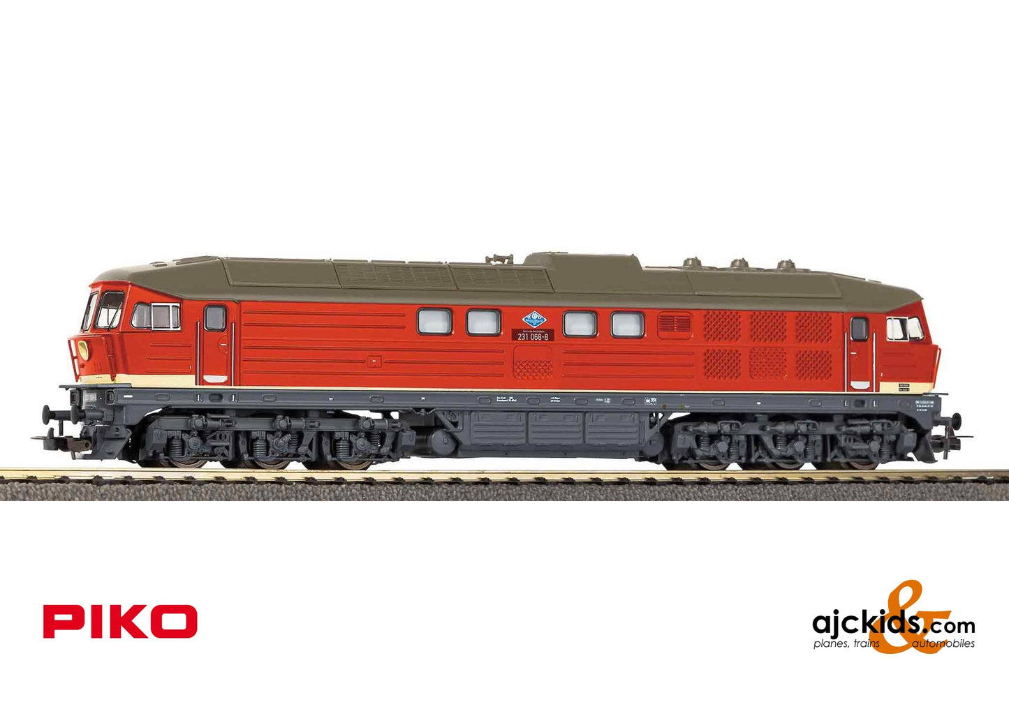 Piko 59760 - Diesel Locomotive (Sound) BR 231 DR IV (Märklin AC 3-Rail), EAN: 4015615597605