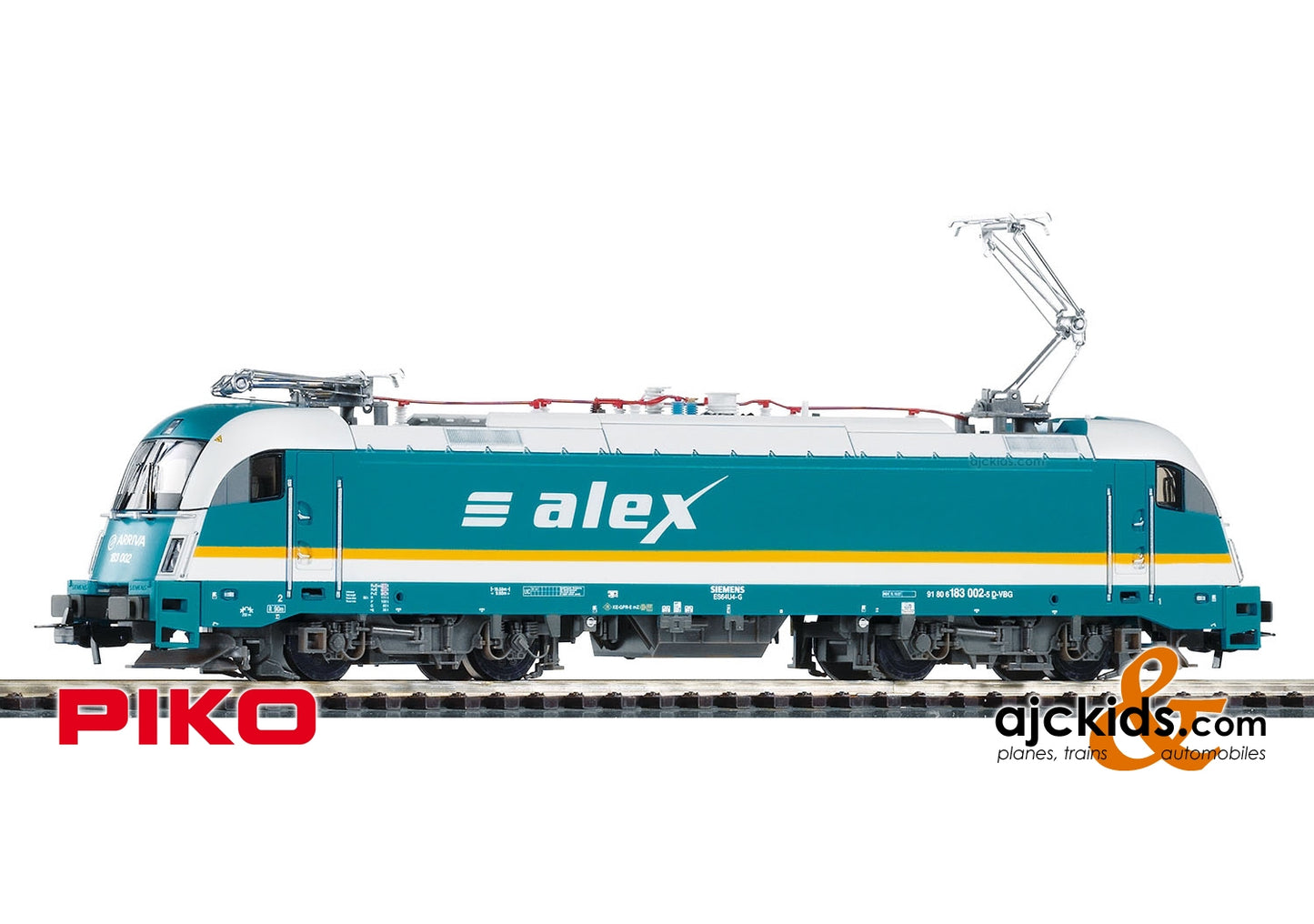 Piko 59804 - Taurus BR 183 Electric Locomotive w/2 Pans ARRIVA alex VI (AC 3-Rail)