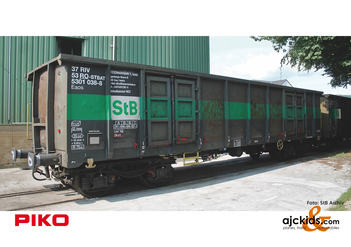 Piko 97152 - High-side Gondola STLB VI