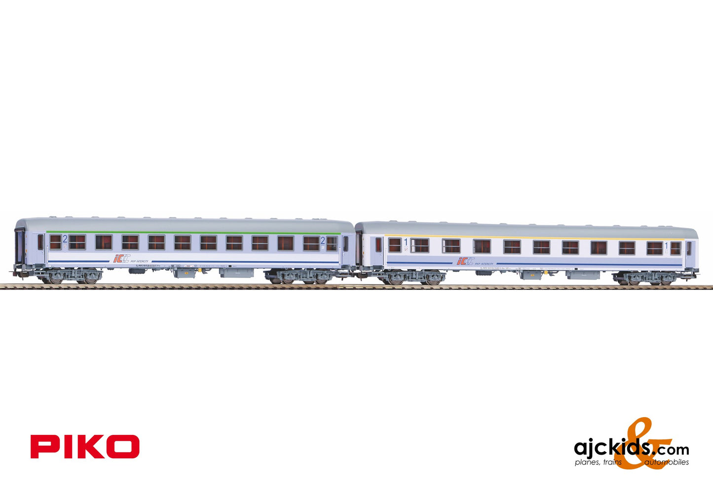 Piko 97304 - 2 pc. Passenger car set PKP IC VI #3