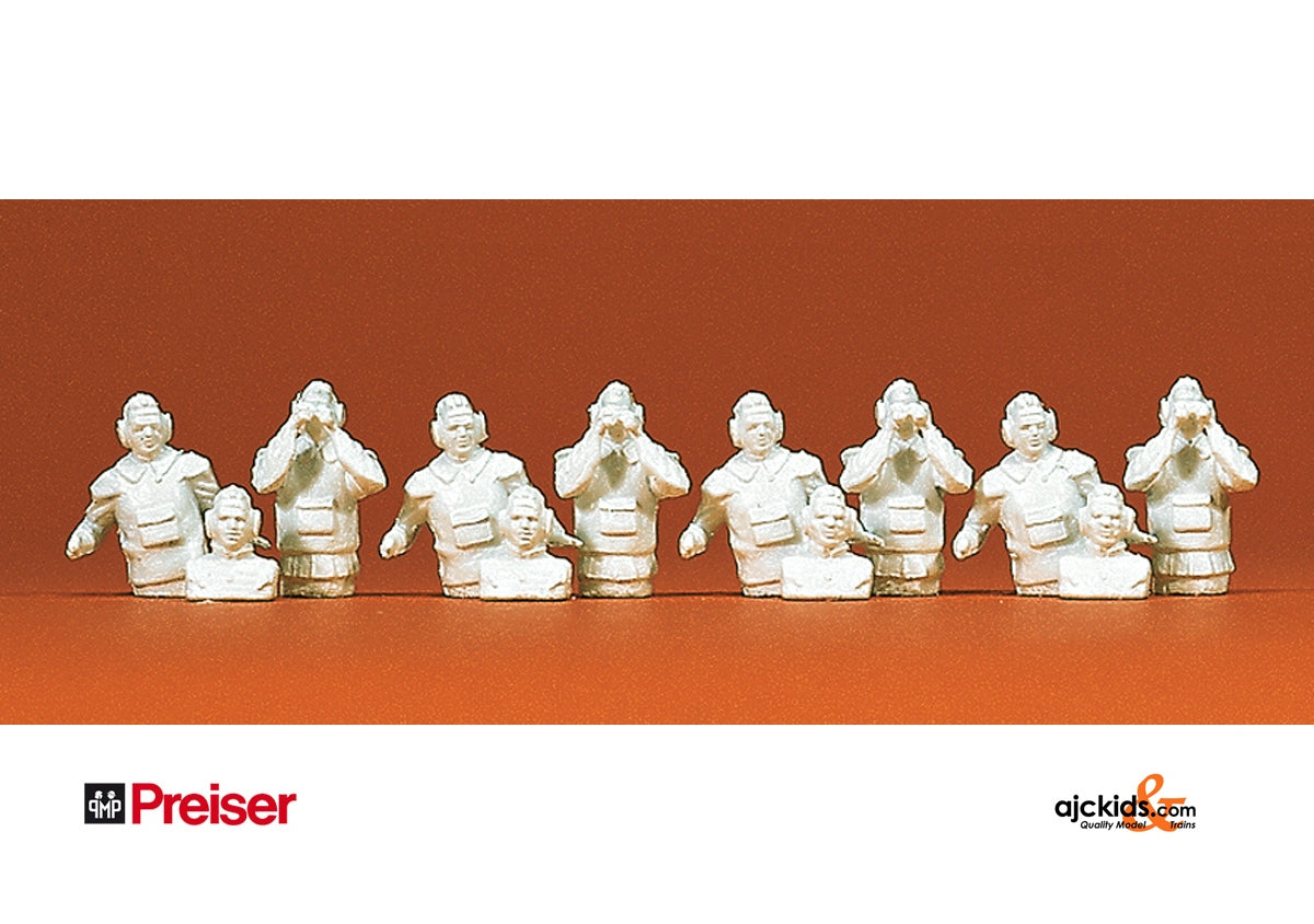 Preiser 16531 Crew f/LLPz "Weisel" 1 2 pcs