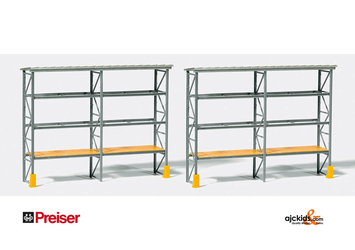 Preiser 17125 Industrial Pallet Racking