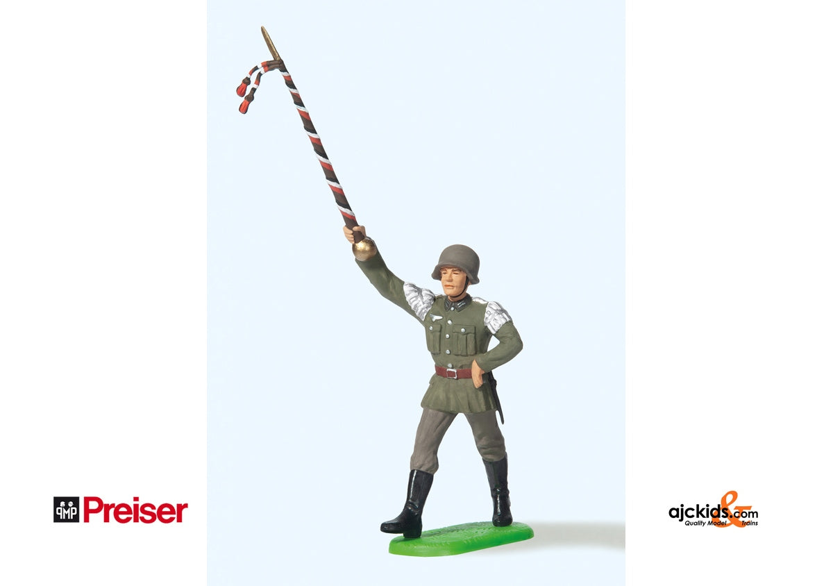 Preiser 56081 Drum major marching 1:25