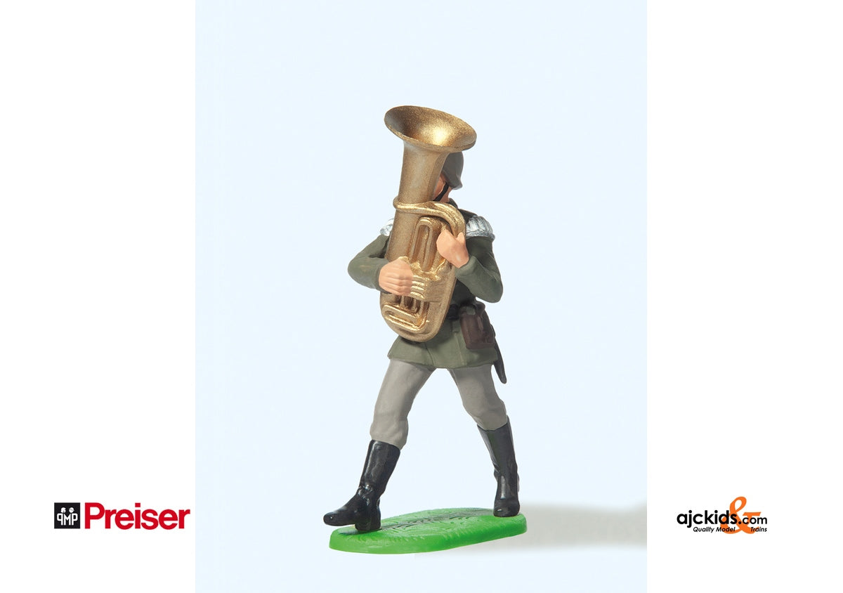 Preiser 56092 Mscn marching with euphnm 1:25
