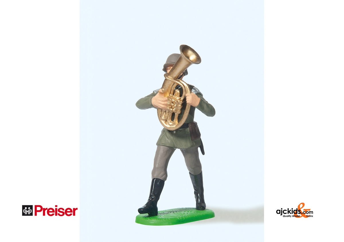Preiser 56093 Mscn marching with horn 1:25