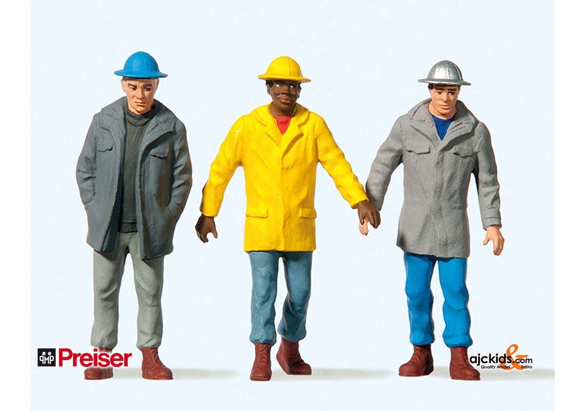 Preiser 63051 Men In Hardhats (3 pieces) – Ajckids