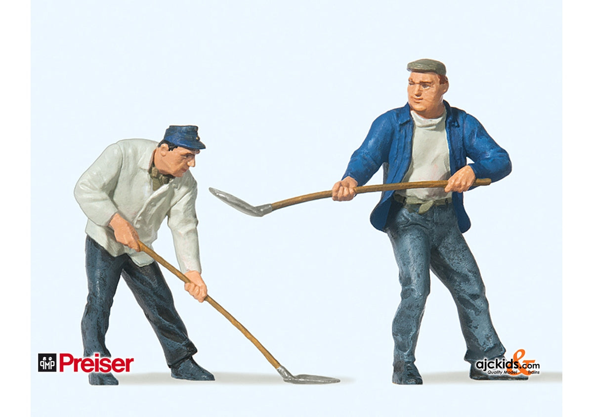 Preiser 63062 - Construction workers 1:32