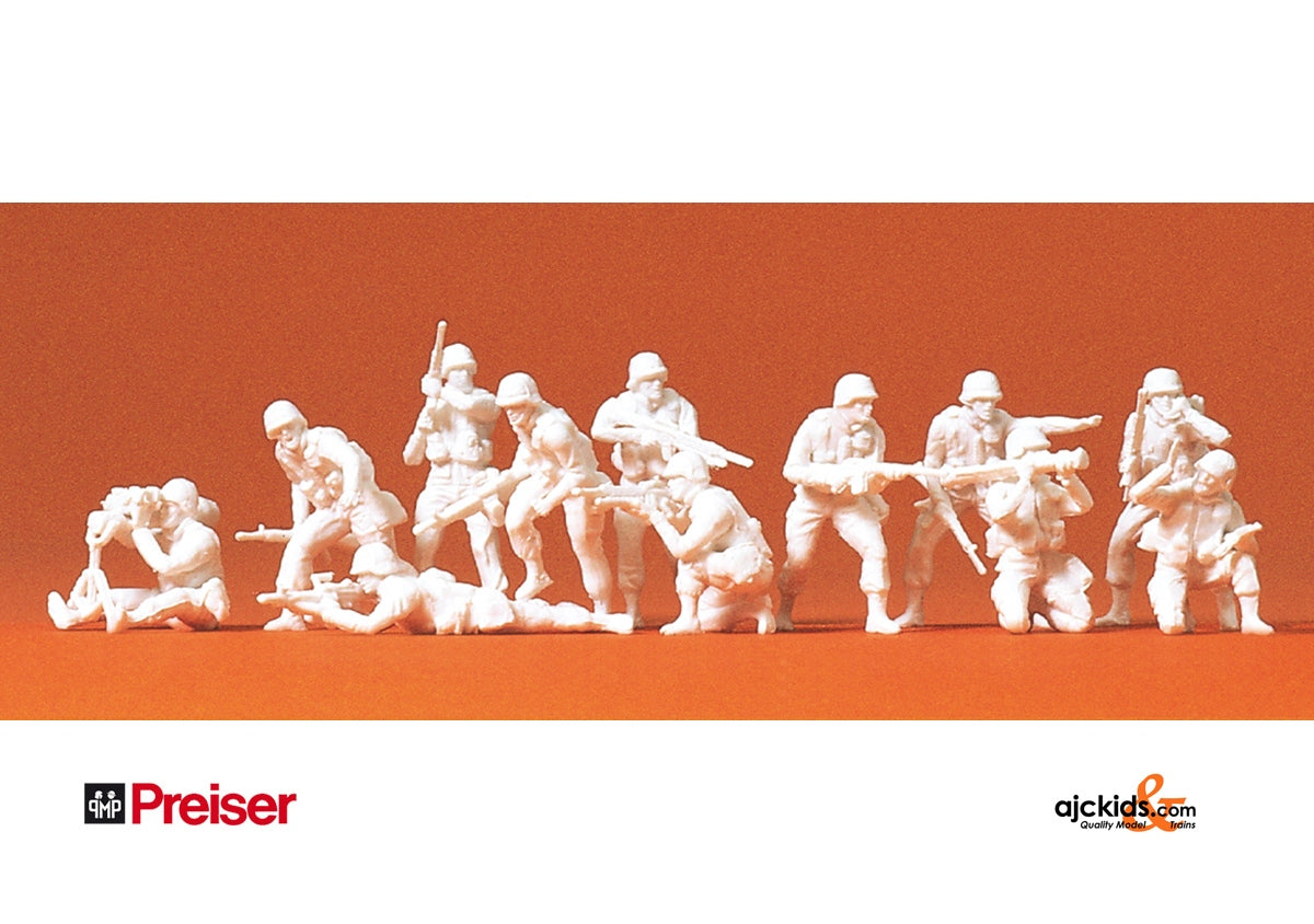 Preiser 72519 Mdrn US Infantry Unp 1 2 pcs