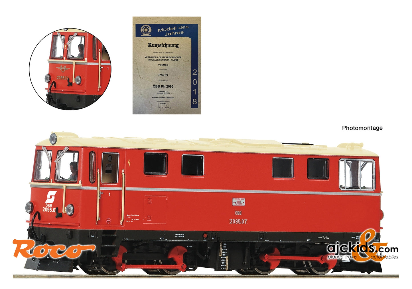 Roco 33304 - Diesel locomotive 2095.07