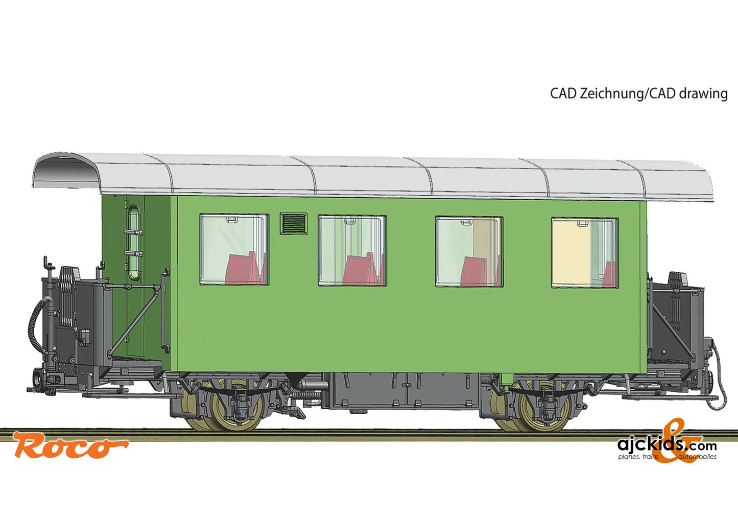 Roco 34102 -Narrow-gauge ribbed wagon, Railroad_ÖBB - Austrian Railways, Country_Austria
