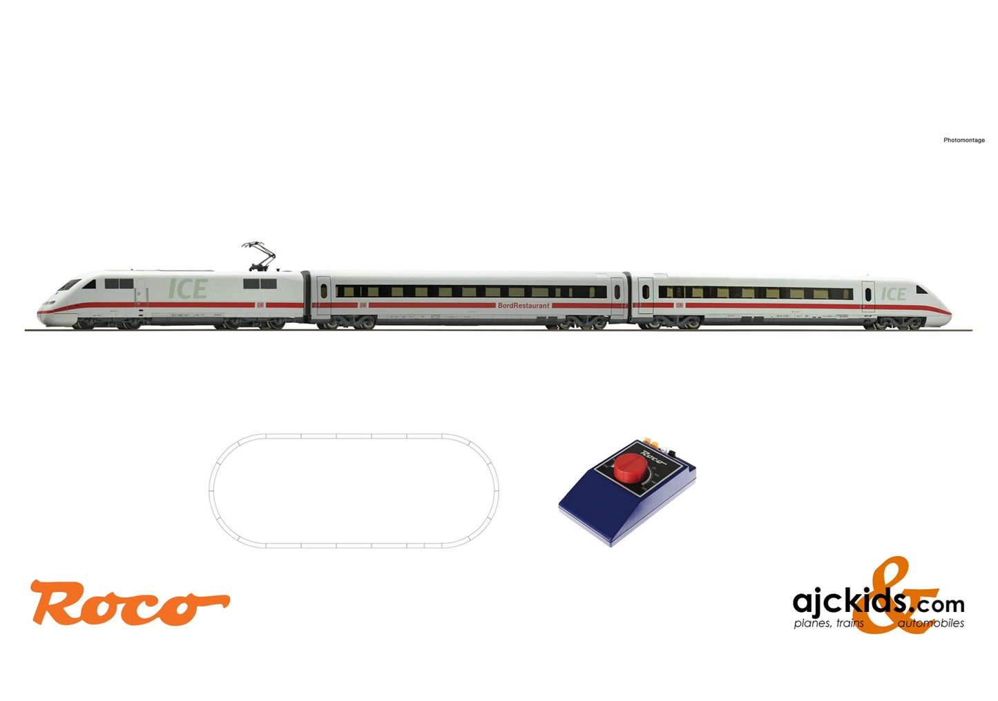 Roco 51319 - Analogue start set: ICE 2