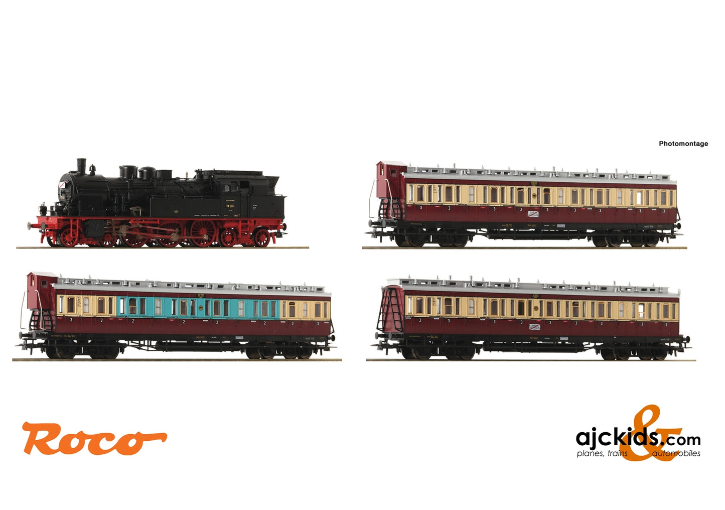 Roco 61477 - 4 piece set: "Ruhr Schnellverkehr"