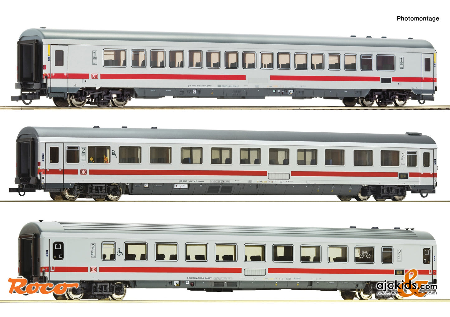 Roco 6200019 - 3-piece set 1: IC 2310, DB AG, EAN: 9005033062637
