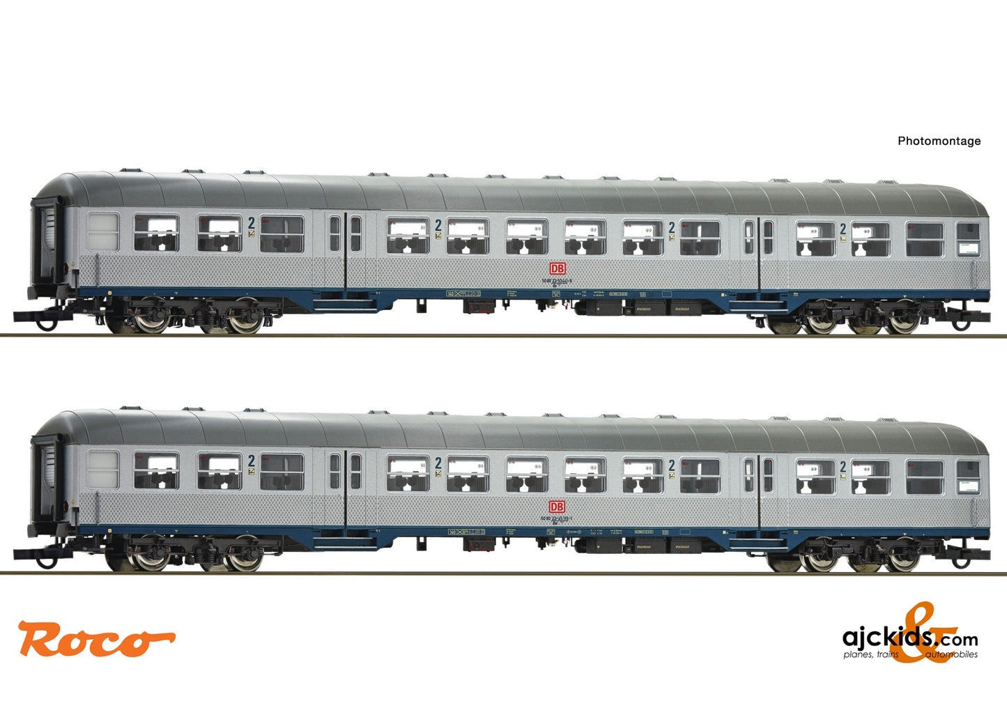 Roco 6200035 - 2-piece set 2: Regional t ransport coaches, DB AG, EAN: 9005033064419