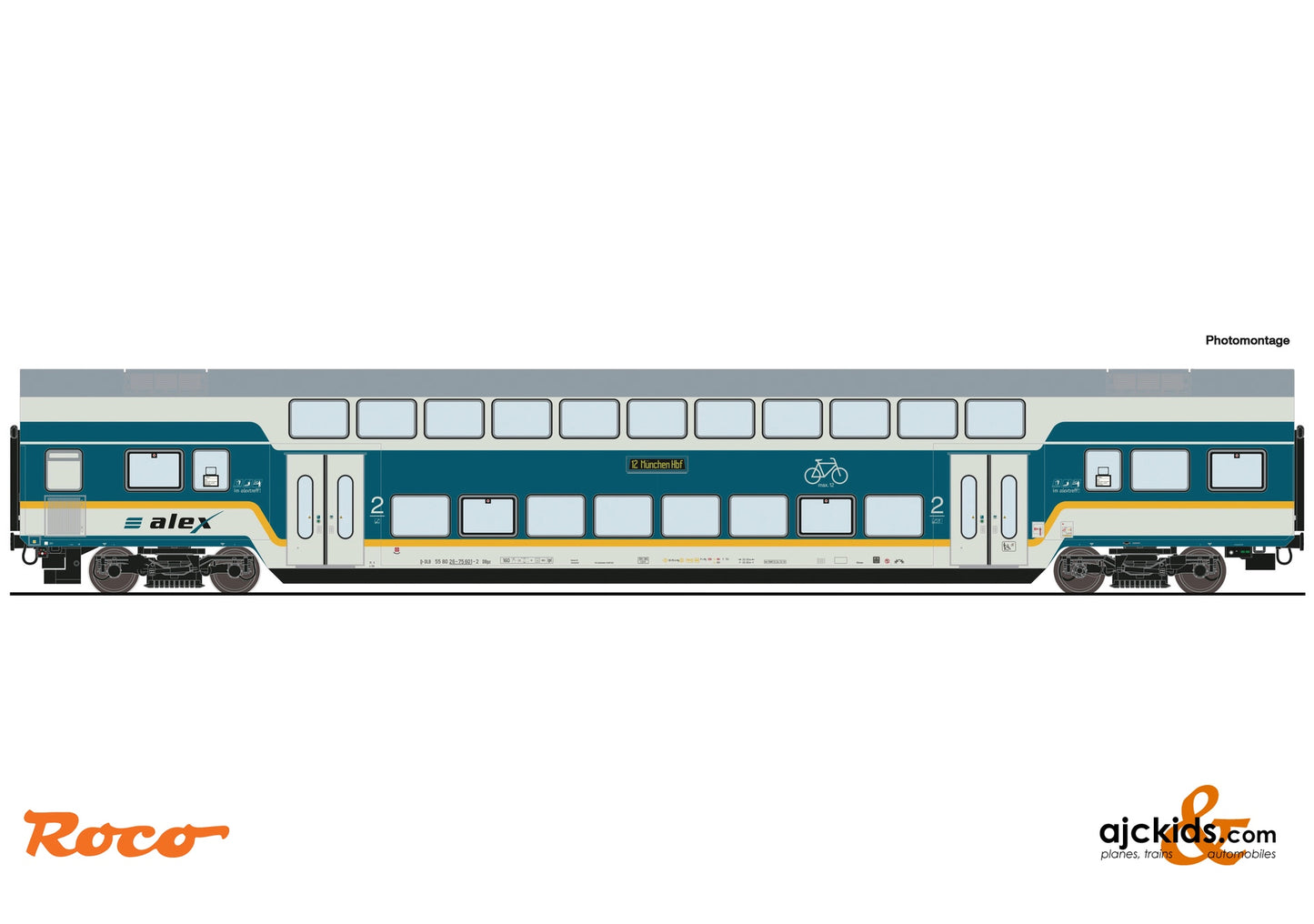 Roco 6200103 - Double-decker coaches, al ex, EAN: 9005033071790