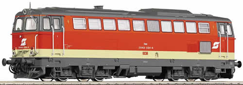 Roco 62886 Rh 2043 Diesel locomotive (Sound)
