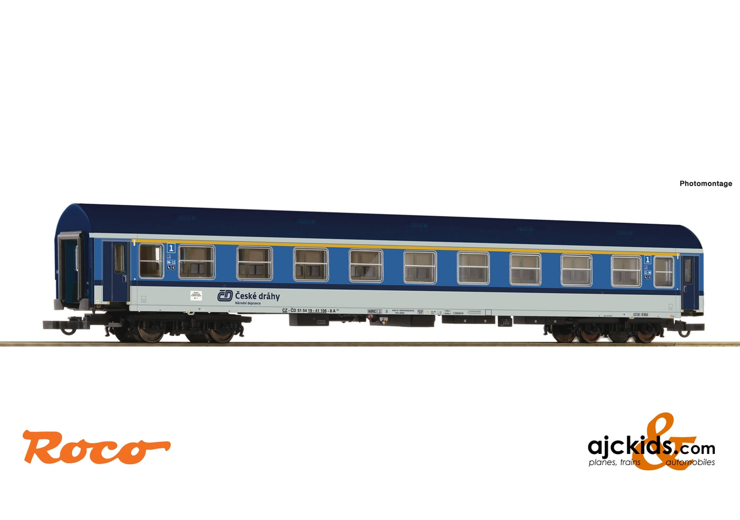 Roco 64860 - 1st class passenger coach "Y/B 70"