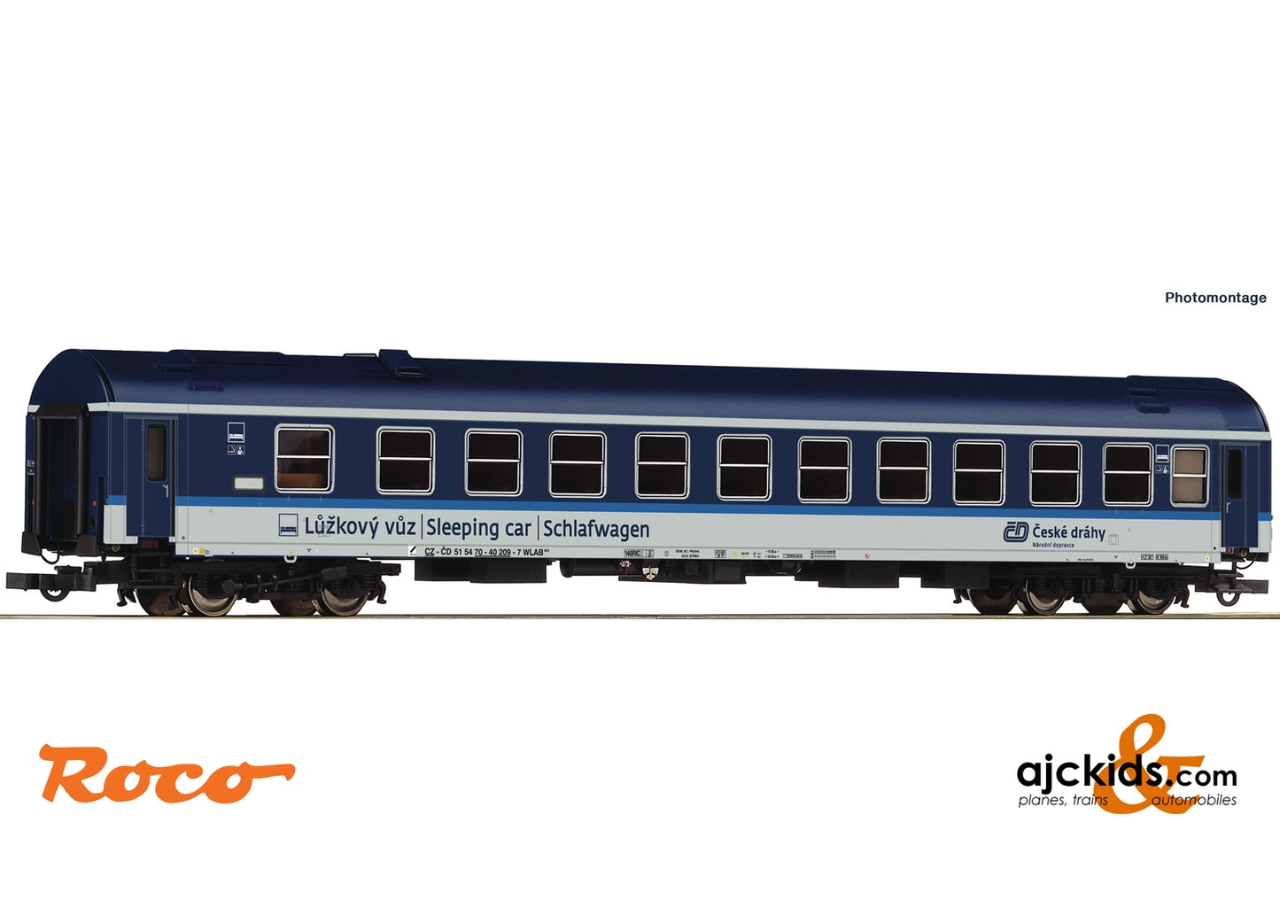Roco 64862 - Sleeper coach "Y/B 70"