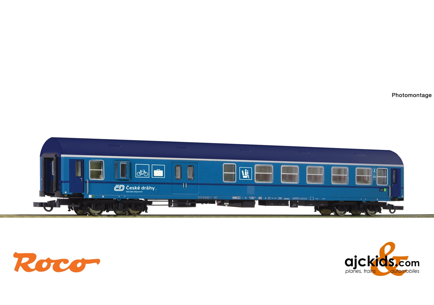 Roco 64865 - 2nd class passenger coach "Y/B 70"