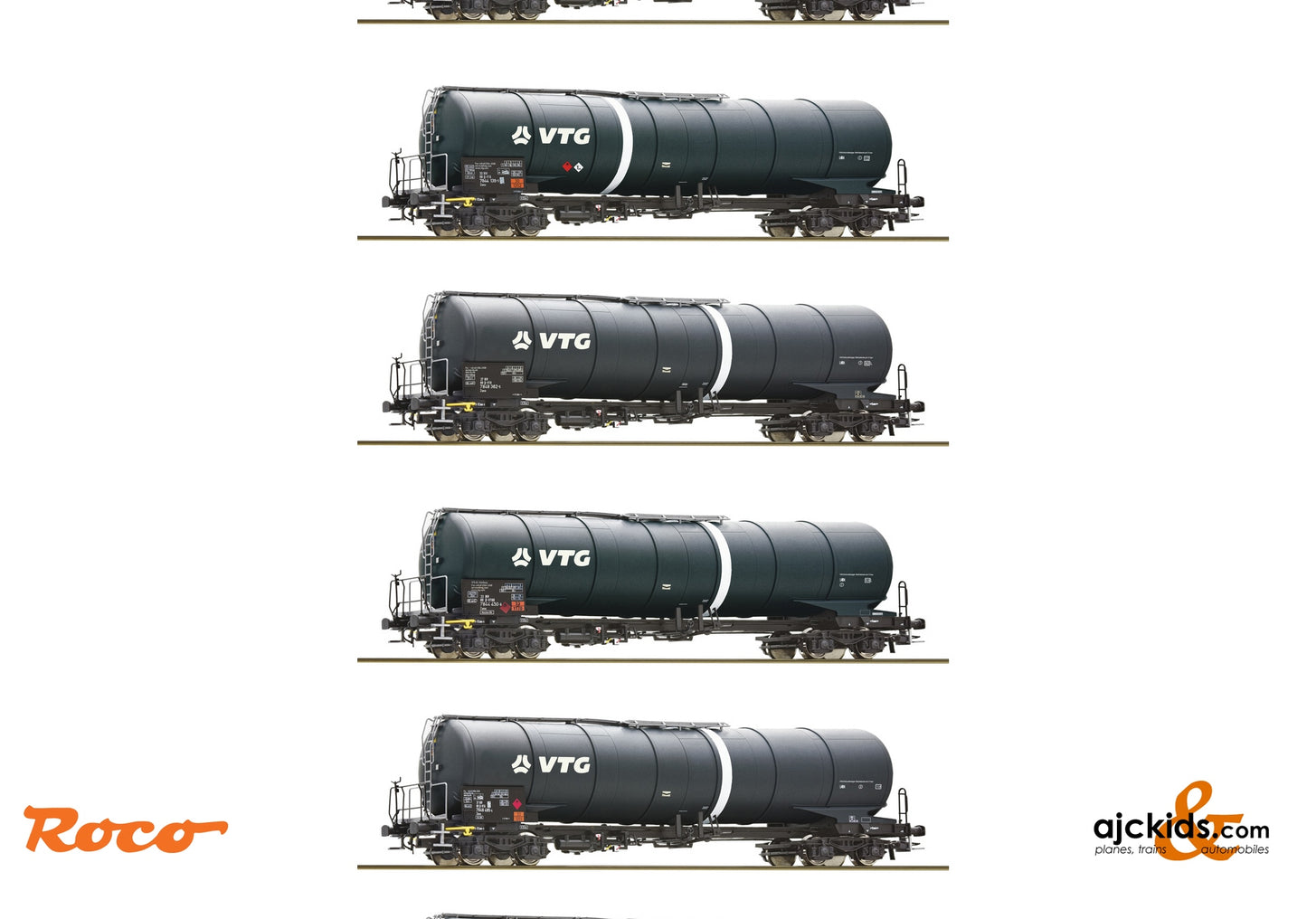 Roco 6600007 - 6-piece display: Tank wagon, VTG