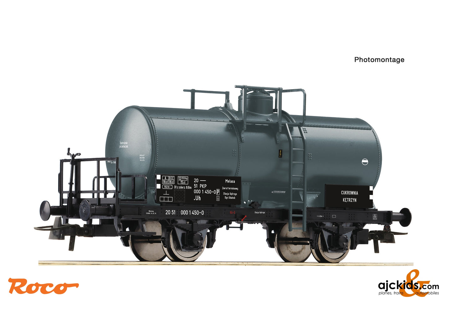 Roco 6600017 - Tank wagon, PKP, EAN: 9005033062361