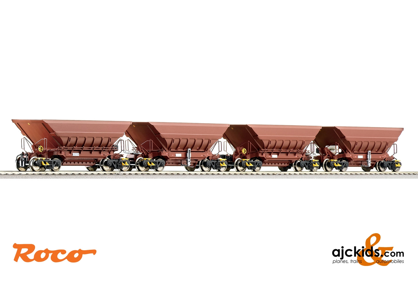 Roco 66079 - 4 piece set: Mineral wagons "Master Slave"