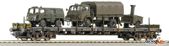 Roco 66758 Stake Car + Steyr 680 + Feldk.