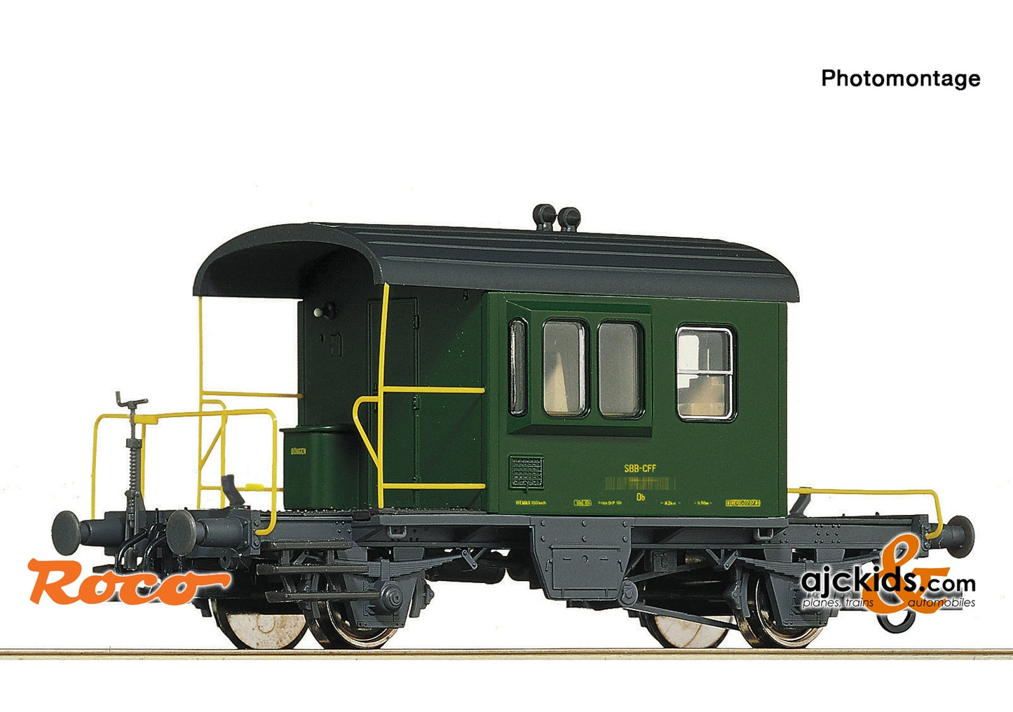 Roco 67610 - Brake van “Sputnik”