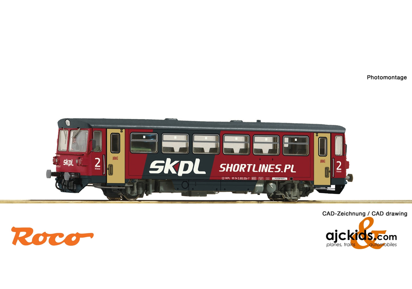 Roco 70384 - Diesel railcar 810 054-7