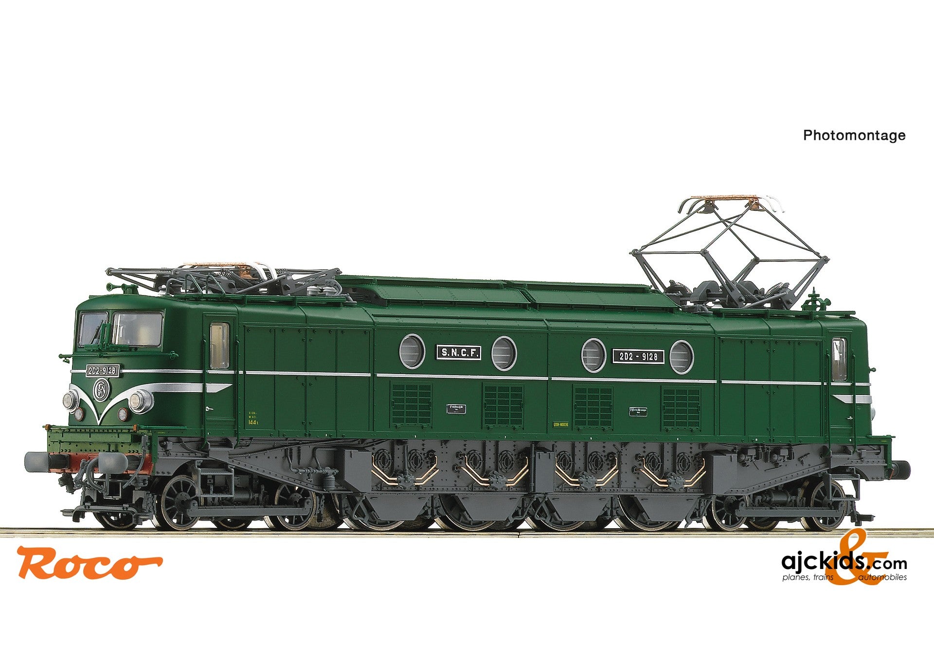 Roco 70470 - Electric locomotive 2D2 9128, SNCF