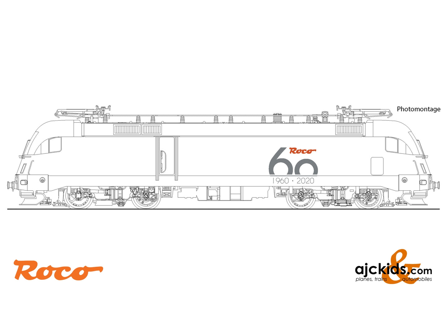 Roco 70486 - Electric locomotive class 1116 "60 years of ROCO"