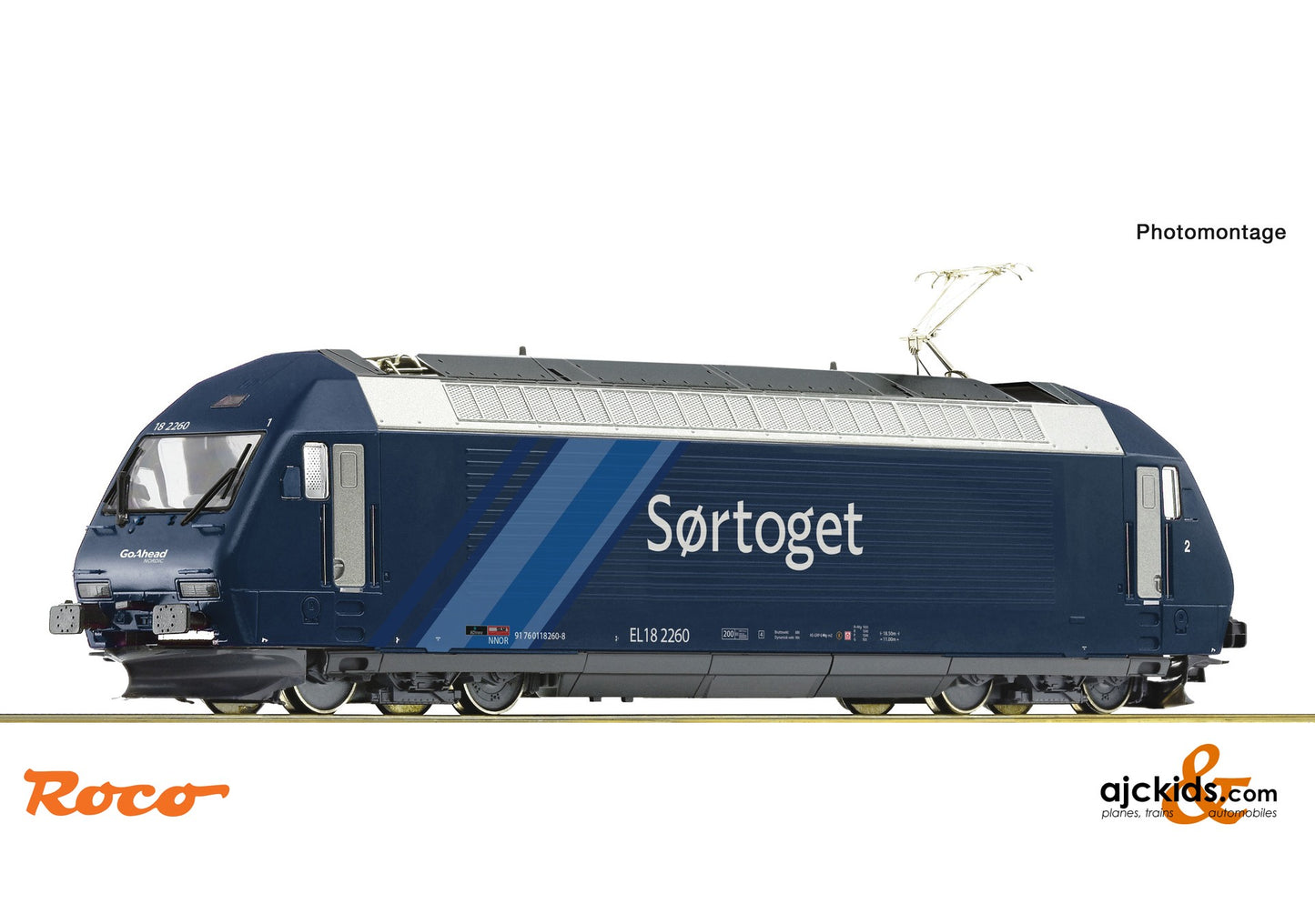 Roco 70674 -Electric locomotive EL 18 2260, Go-Ahead