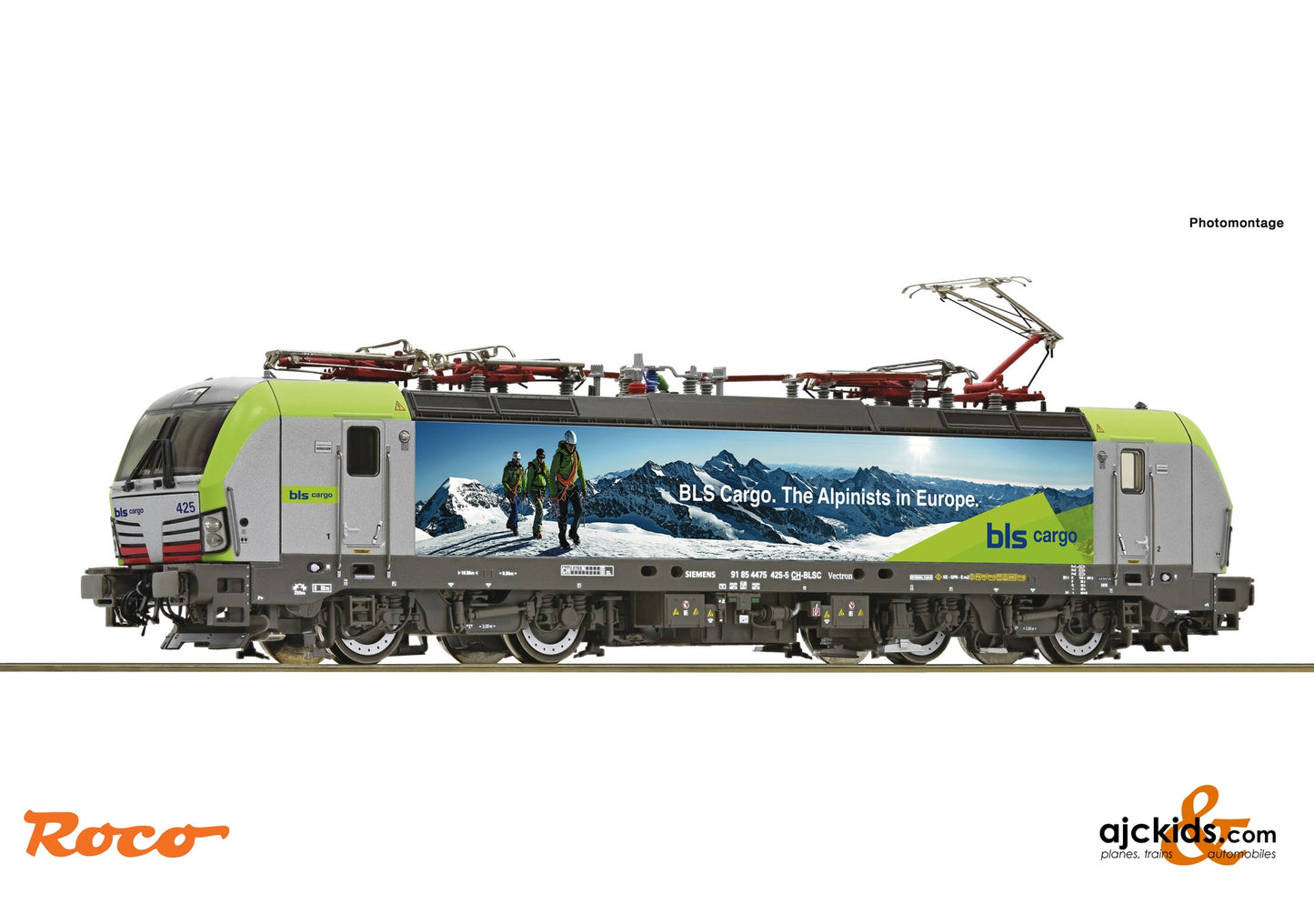 Roco 70682 - Electric locomotive Re 475 425-5, BLS Cargo at Ajckids.com