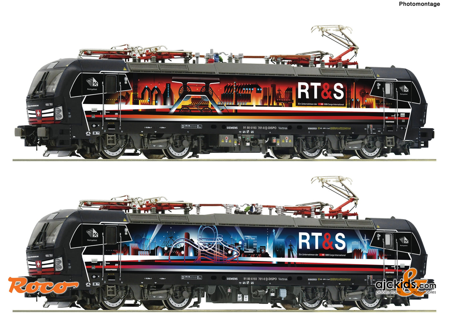 Roco 70684 - Electric locomotive 193 701-0, SBB Cargo International at Ajckids.com