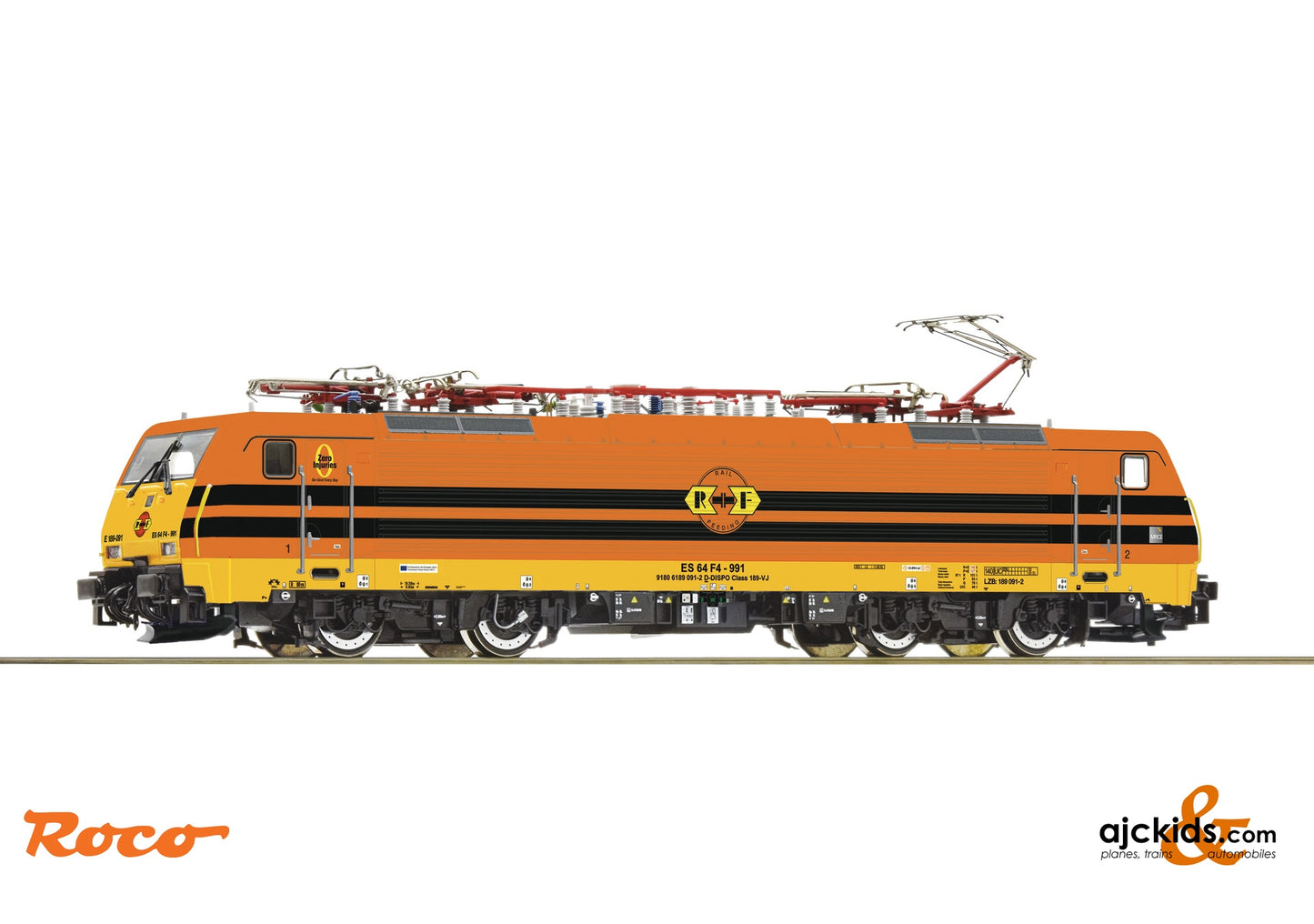 Roco 70693 - Electric locomotive 189 091-2 RRF at Ajckids.com